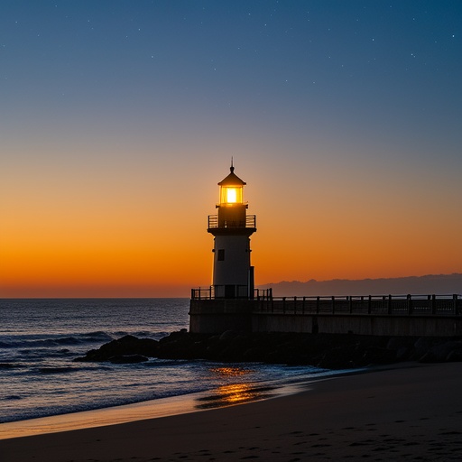 日照寻光之旅:灯塔日出摄影全攻略,解锁海滨治愈打卡地