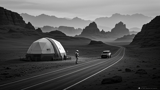 青海茫崖火星营地：中